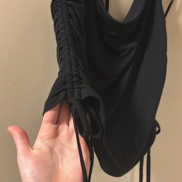 low back halter top - Picture 3 of 4
